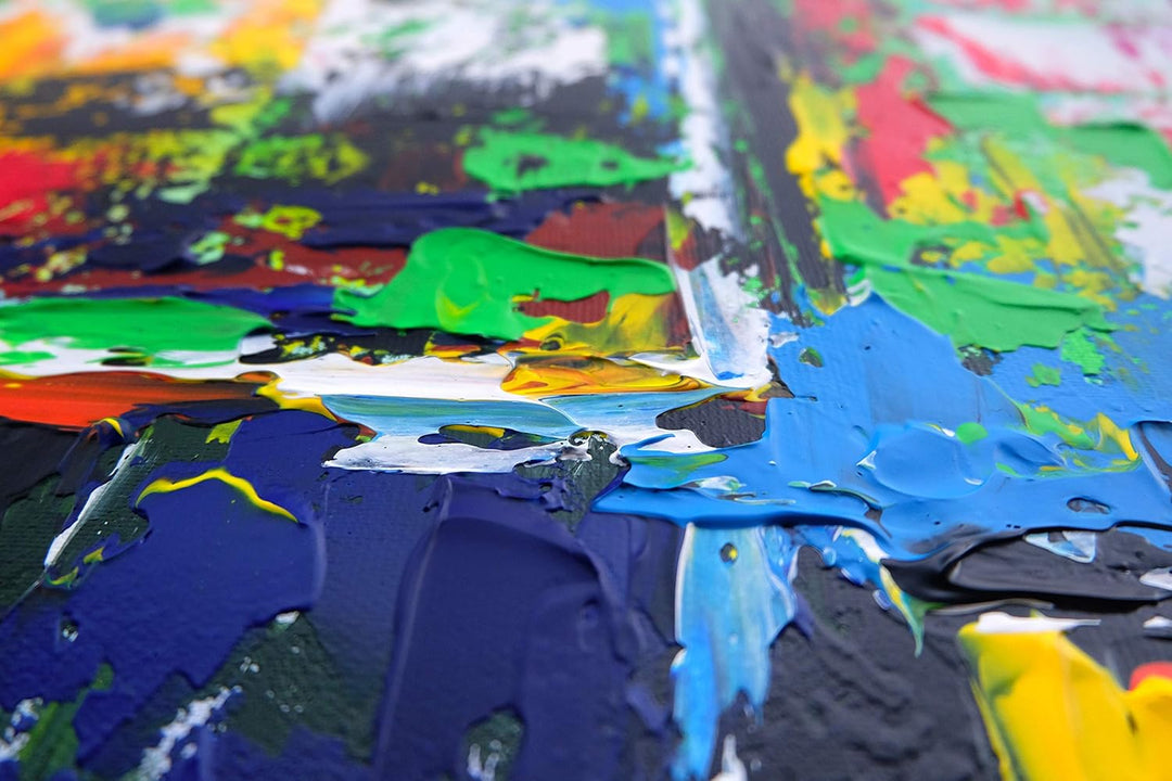Monica Mirafiori I 100% HANDGEMALT I Gemälde Abstract 100x70cm | Gemälde Handgemalt | Acrylgemälde |