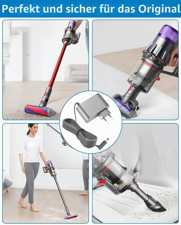 30.45V Ladekabel Ladegerät für Dyson V10 V11 V12 V15 SV14 SV15 SV16 SV20 SV22 Vacuum Cleaner Staubsa