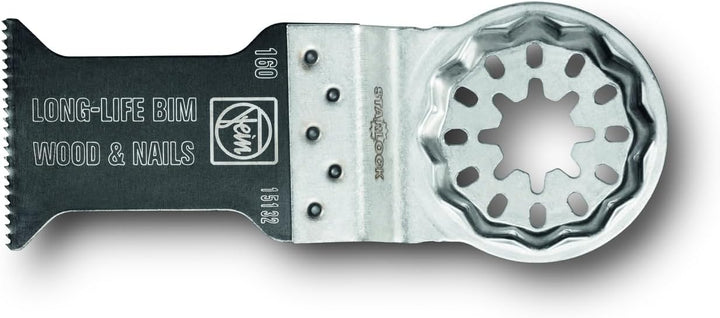 Fein E-Cut Long-Life Sägeblatt 10 Stück (Aufnahme Starlock, Bi-Metall mit geschränkter Holzverzahnun