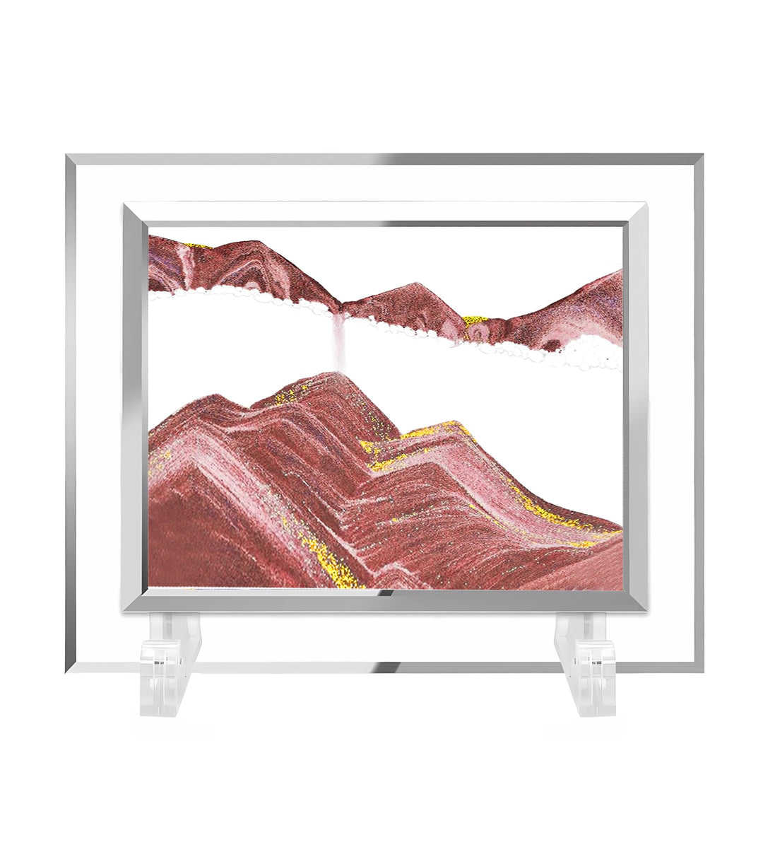 AzureLeap Sandbilder zum Drehen 3D Sandscape - die Sandkunst in Tiefsee Fliessende Sandmalerei Sandb