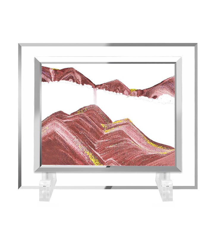 AzureLeap Sandbilder zum Drehen 3D Sandscape - die Sandkunst in Tiefsee Fliessende Sandmalerei Sandb