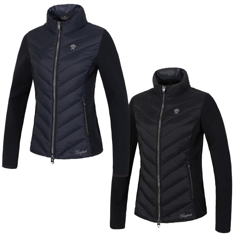 Kingsland Damen Reitjacke KLWenonah Black XS Schwarz, XS Schwarz
