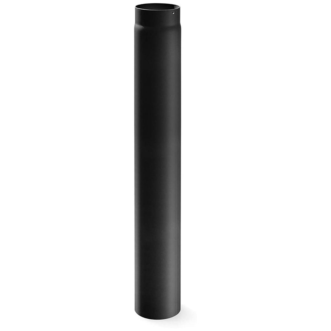 Ofenrohr Rauchrohr Kaminrohr Ø 130 mm Längenelemente - Bögen 45° und 90 ° (Längenelement 1000 mm Ø 1