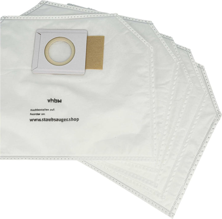 vhbw 10x Staubbeutel kompatibel mit Makita DVC261, DVC260ZXU, DVC261ZX11, DVC261ZX15 Staubsauger - 3