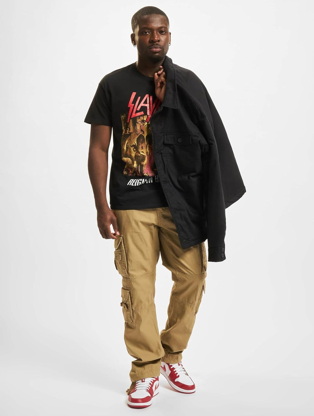 Brandit Lumber Jacket, verschiedene Farbvarianten, Grössen S bis 7XL, S Schwarz