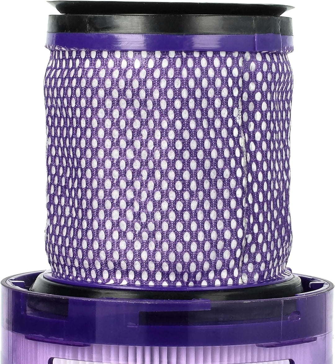vhbw 2x Staubsaugerfilter Ersatz für Dyson 971517-01 für Staubsauger | HEPA-Filter Weiss Lila