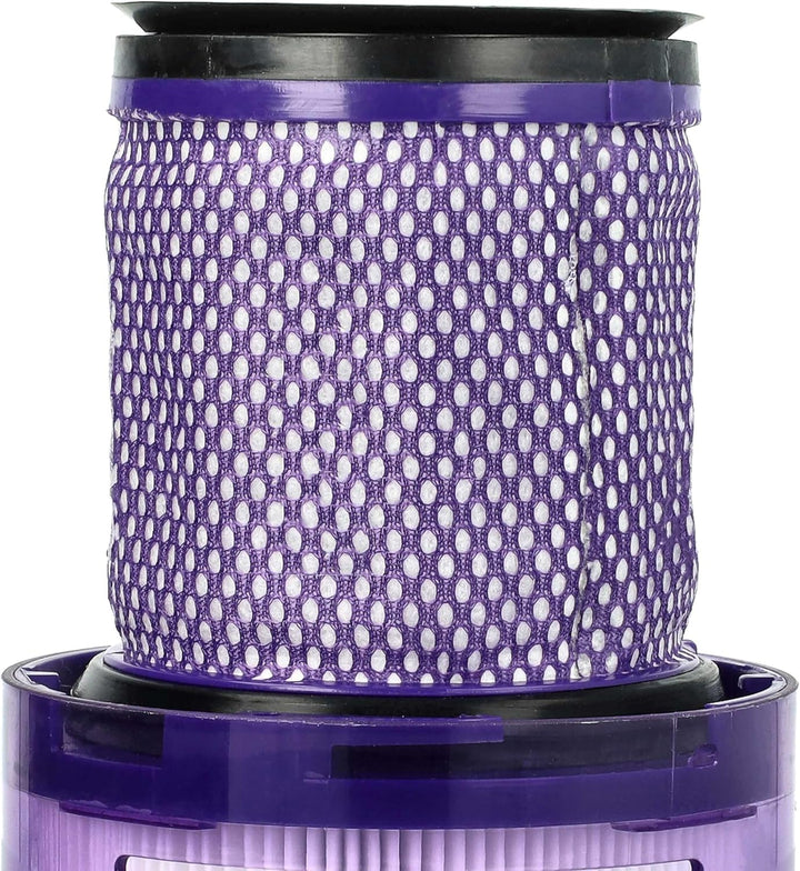 vhbw 2x Staubsaugerfilter Ersatz für Dyson 971517-01 für Staubsauger | HEPA-Filter Weiss Lila