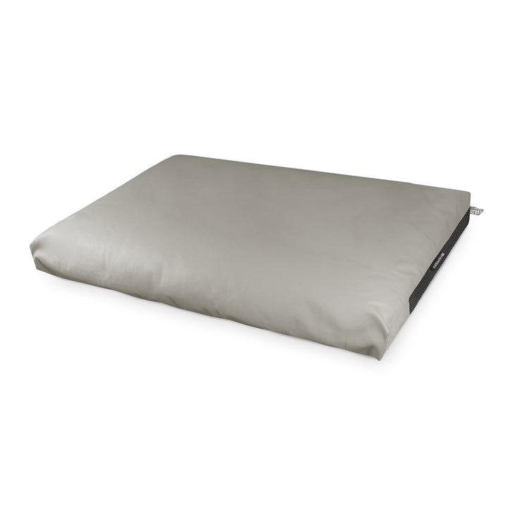 Happers wasserdichte und Abziehbare Outdoor Palettenkissen aus Kunstleder Hellgrau 120x80x20cm Sitzk