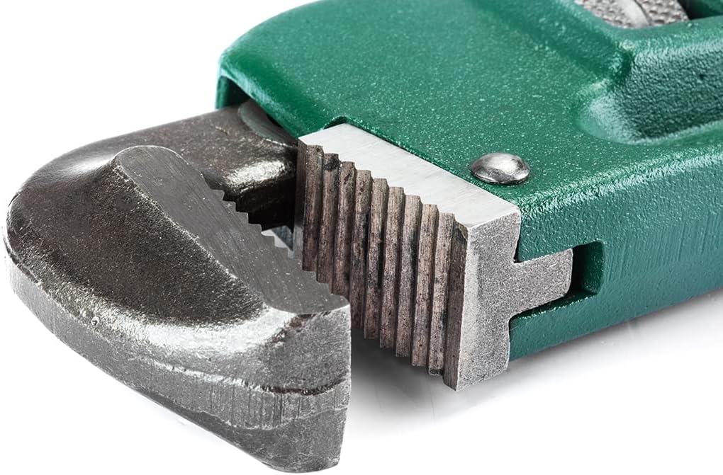 SATA ST70816ST Robuste Rohrzange/Schraubenschlüssel, 457 mm, Grün