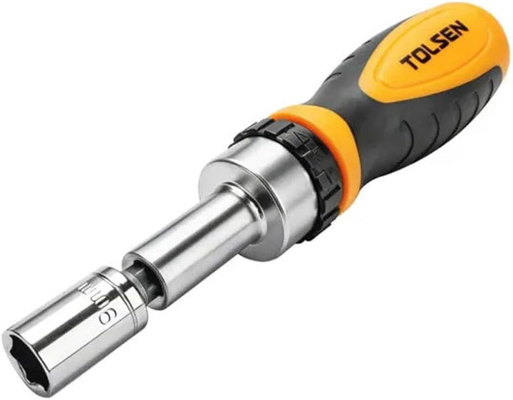 Set 42pz Cacciavite A Cricchetto E Cacciaivite Di Precisione Con Inserti E Bussole