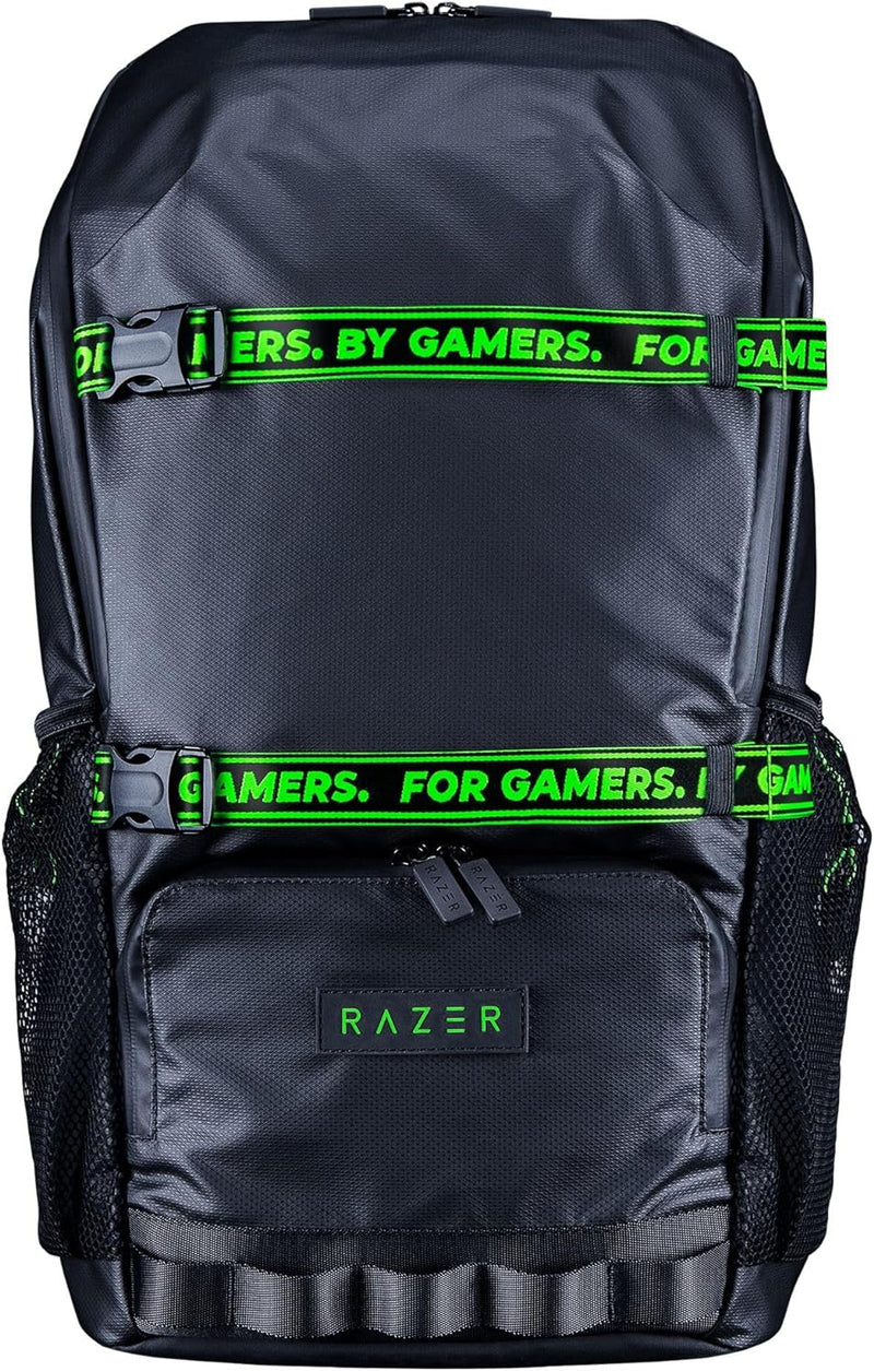 Razer Scout Backpack (15.6") - Leichter Allwetter-Toploader-Rucksack (Leichte wasser- und abriebfest