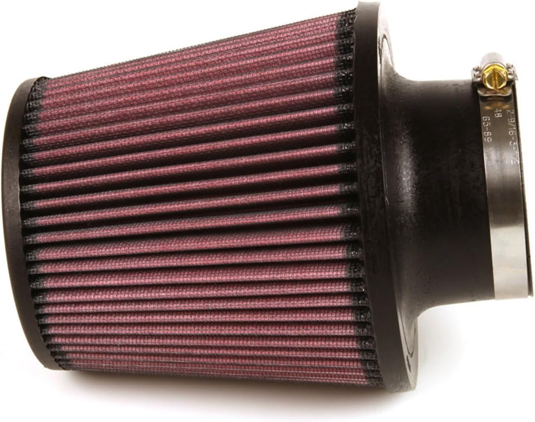 K&N KFZ und Waschbarer und wiederverwendbarer Motorrad Sportluftfilter RE-0930, Rot Baumwollöl, Baum