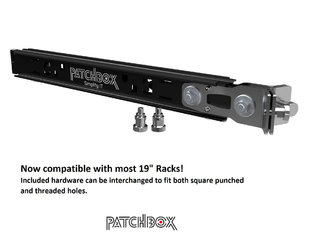 PATCHBOX Setup.exe – Fachboden Alternative für 19 Zoll Fachboden für einfache Hardware Montage im Ra