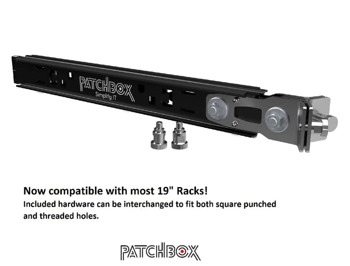 PATCHBOX Setup.exe – Fachboden Alternative für 19 Zoll Fachboden für einfache Hardware Montage im Ra