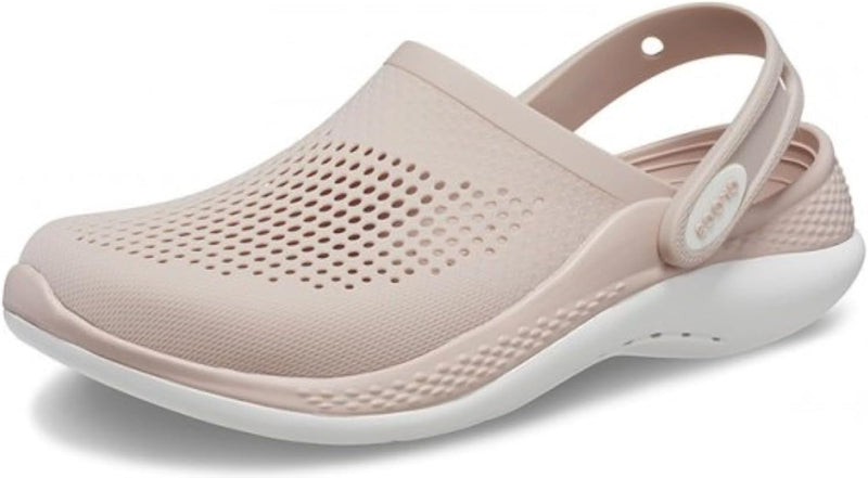 Unisex Literide 360 Clog, Pink Clay White