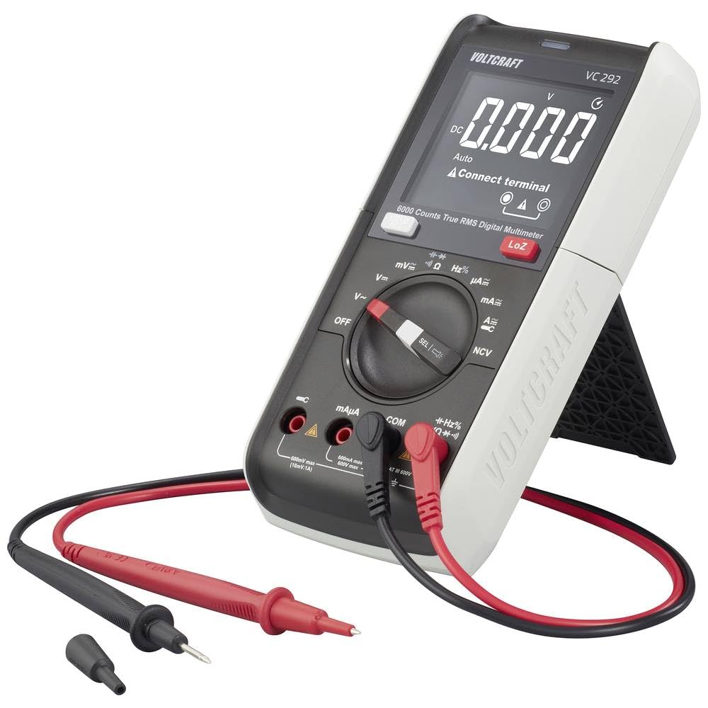 VOLTCRAFT VC292 Hand-Multimeter digital CAT III 600 V Anzeige (Counts): 6000
