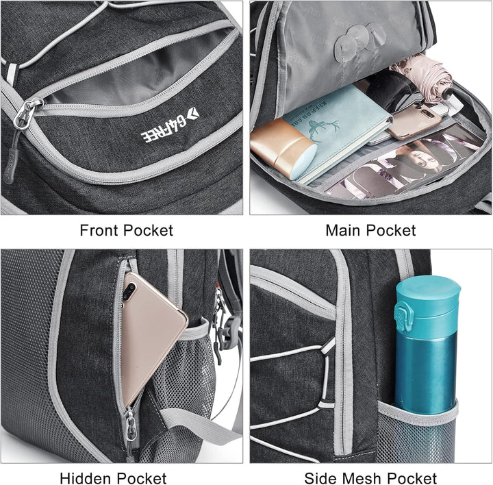 G4Free Kleiner Rucksack 12L/20L Unisex Tagesrucksack Leichter Reiserucksack Wanderrucksack Trekkingr