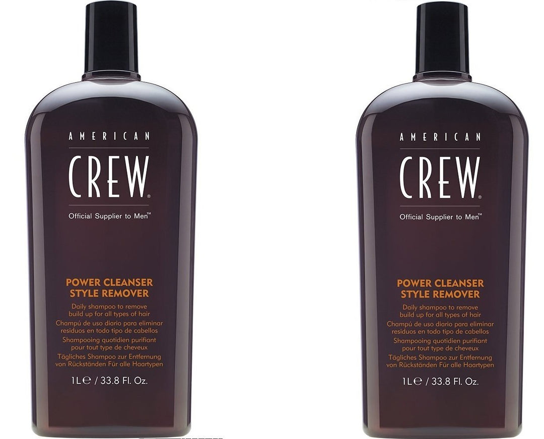 American Crew Daily Shampoo, for Normal to Oily Hair &amp; Scalp, 33.8-Ounce Bottles (Pack of 2) by Amer