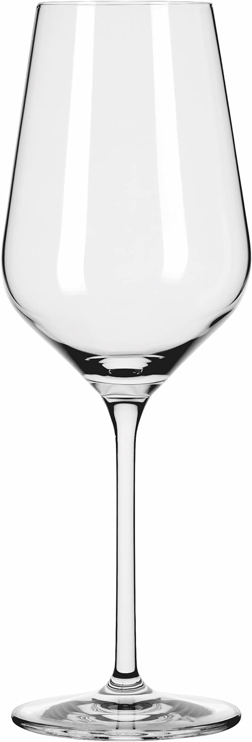 Ritzenhoff 6111012 Weisswein- und Wasserglas Set – Serie Lichtweiss 12 Stück, für 400 ml, stilvoll M