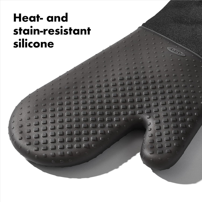 OXO Good Grips Silicone Oven Mitt - Black, Mitt - Black