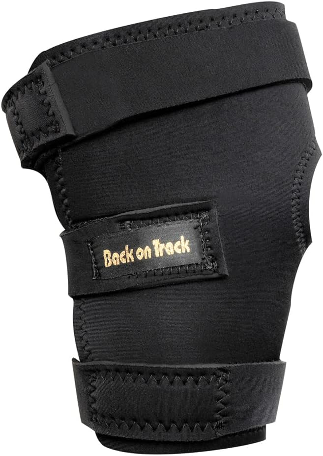 Back on Track Sprunggelenksschoner, Links Schwarz S, Schwarz S