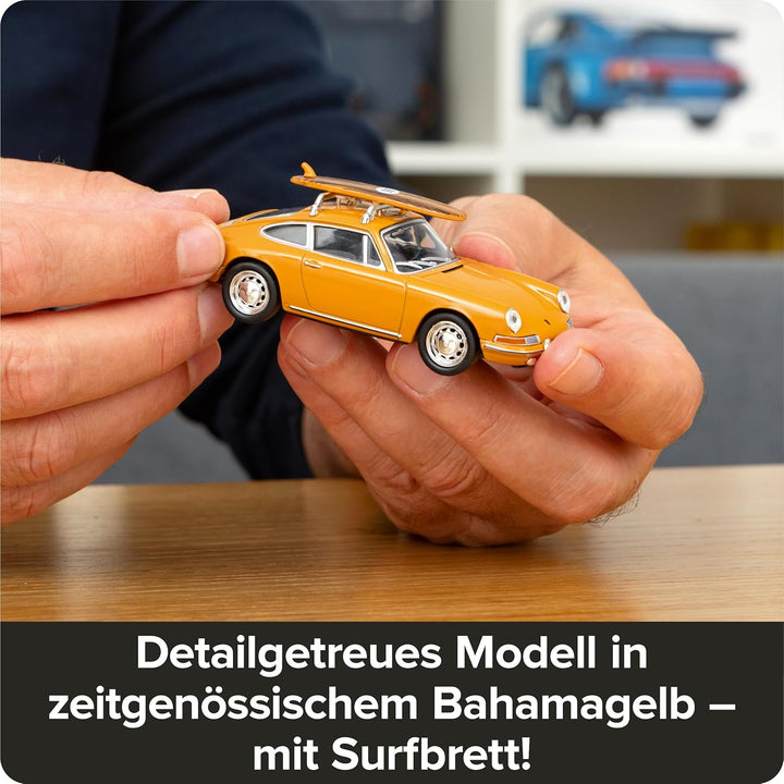 FRANZIS 67299 - Porsche 911 Sonderedition Surfbrett Adventskalender - Modellbausatz im Massstab 1:43