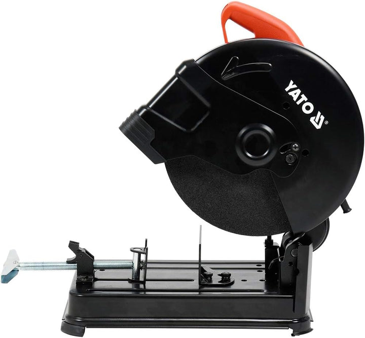 YATO Profi Metall-Kreissäge | 2450 Watt | Softstart | 0-45° | 4000 U/min | Metall Kappsäge Gehrungss