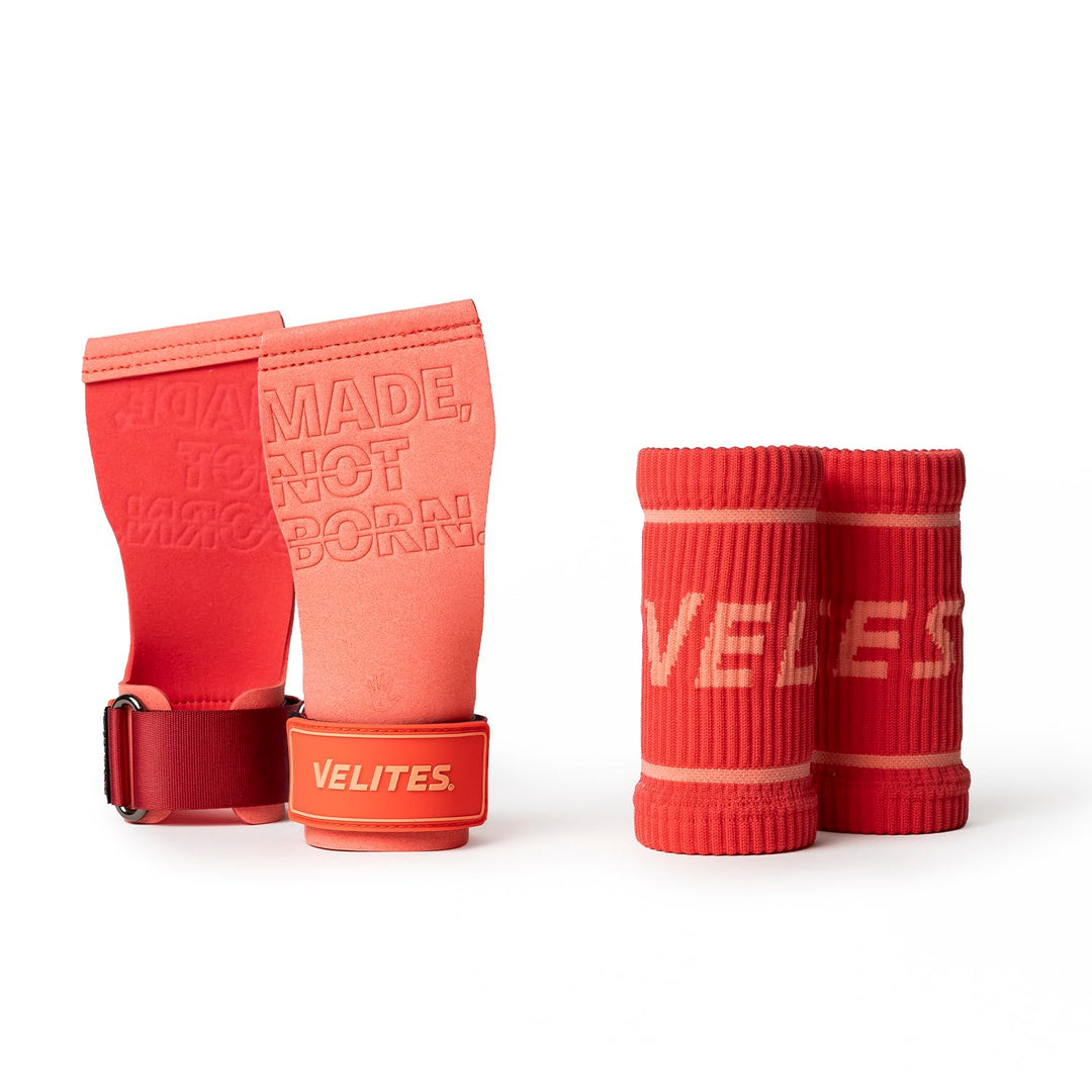 Velites | Handgrips Quad Pro + handgelenkbandage | Gleichgewicht zwischen Flexibilität, Komfort und