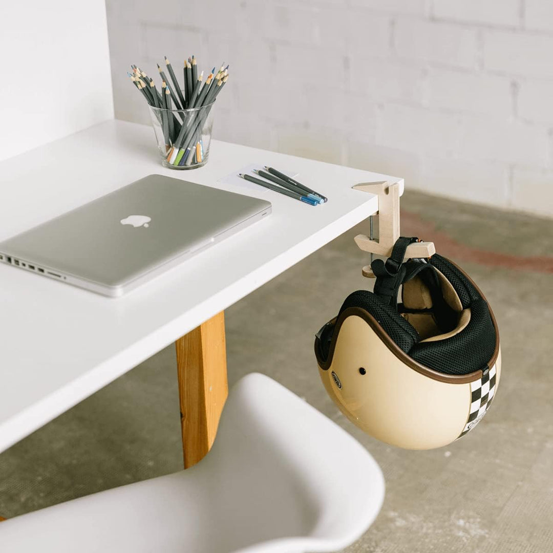 Mobiler Aufhänger für Tische und Regale, ideal für Bürotische, Schreibtische, Esstische, Regale. Zum