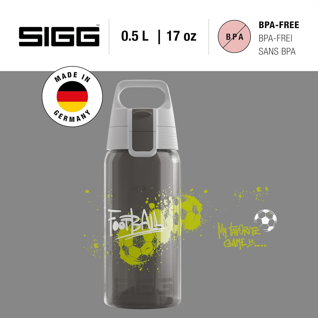 SIGG - Trinkflasche Kinder - Viva One - Kohlensäure Geeignet - Auslaufsicher - Spülmaschinenfest - B