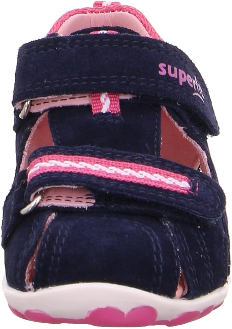 Superfit FANNI Sandale 0-609037 Mädchen 21 EU Blau Rosa 8000, 21 EU Blau Rosa 8000