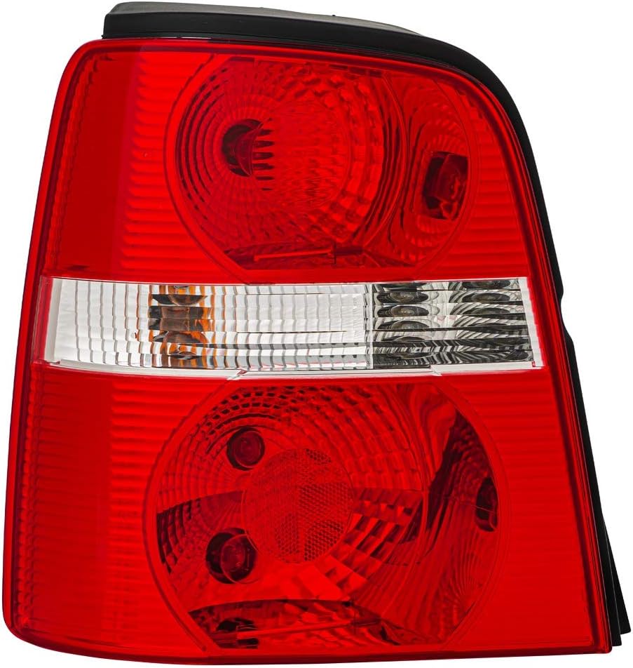 HELLA 2VP 008 759-051 Heckleuchte - Glühlampe - glasklar/rot - links - für u.a. VW Touran (1T1, 1T2)