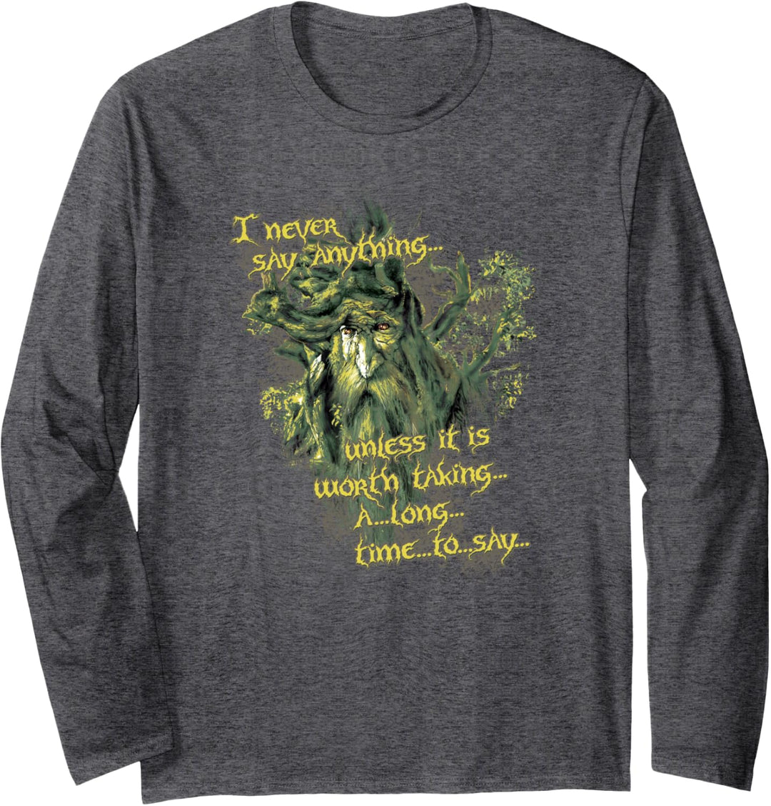 The Lord of the Rings Treebeard Slow Talker Langarmshirt