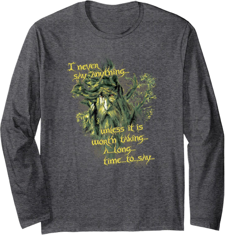 The Lord of the Rings Treebeard Slow Talker Langarmshirt