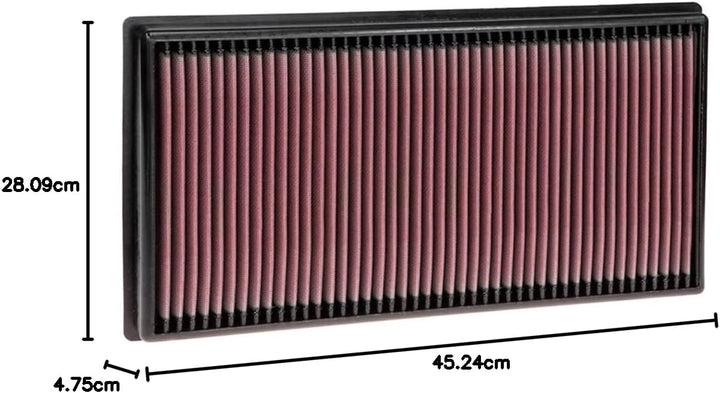 K&N Luftfilter kompatibel mit Mercedes Sprinter 2.1 & 3.0 Diesel (OEM A9105281500) 2017-2020 (33-314