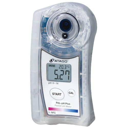 ATAGO Digital hand-held pH Meter - PAL-pH Plus (no Batteries, no Calibration Solution)