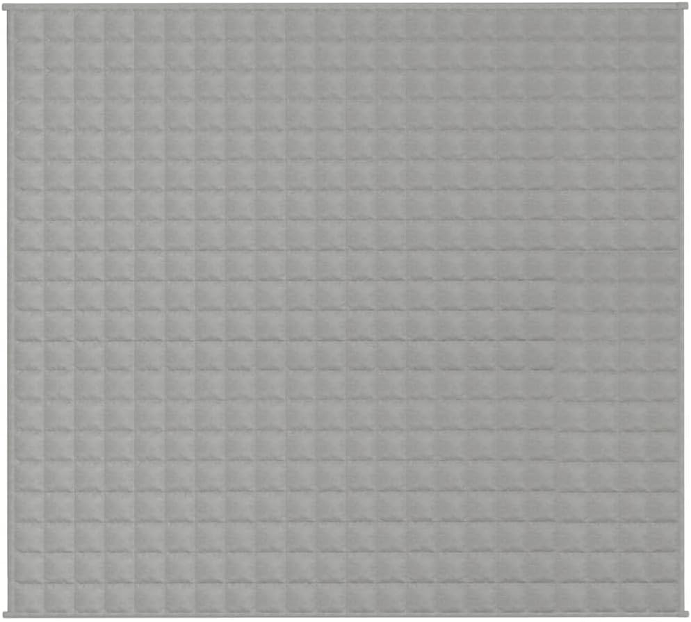 SKM Gewichtsdecke Grau 200x230 cm 9 kg Stoff, Weight: 9.55 kg, 3154786 Grau 200 x 230 cm,9 kg, Grau