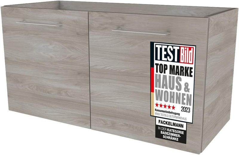 FACKELMANN Waschtischunterschrank Lima/Badschrank mit Soft-Close-System/Masse (B x H x T): ca. 80 x
