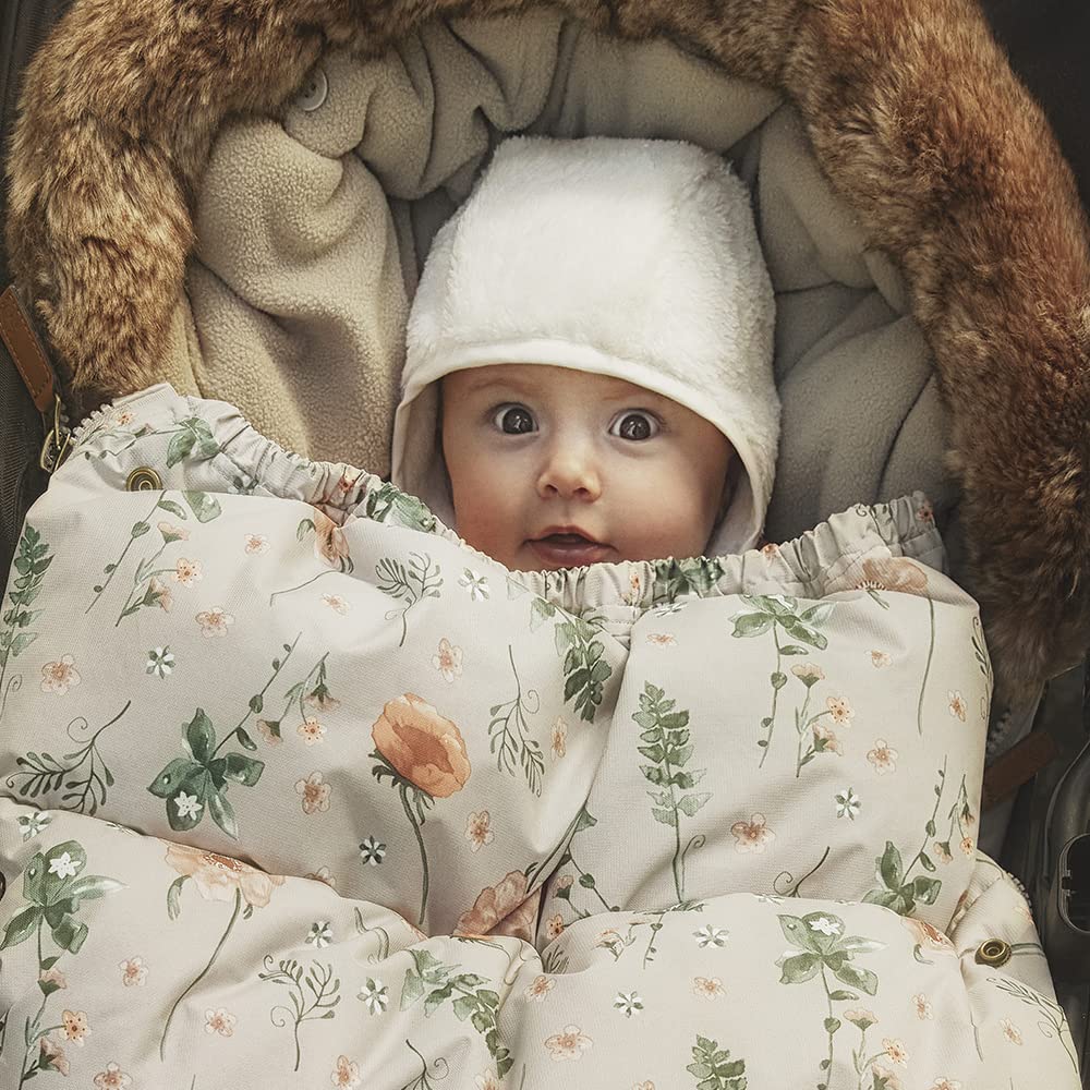 Elodie Details Universeller Fusssack für Kinderwagen & Buggy, Babyfusssack mit warmem Fleece, Wind-