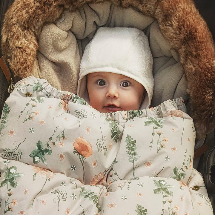 Elodie Details Universeller Fusssack für Kinderwagen & Buggy, Babyfusssack mit warmem Fleece, Wind-