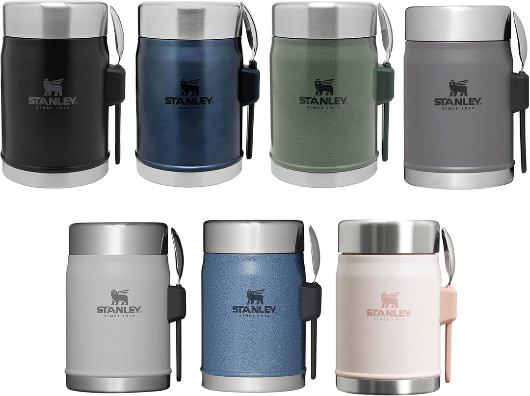 Stanley Classic Legendary Thermobehälter für Essen mit Spork 400 ml - Hält 7 Stunden Heiss oder Kalt