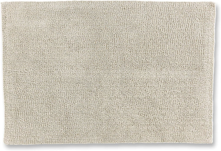 Schöner Wohnen Kollektion Badteppich 60 x 90 cm – beidseitig verwendbar – waschbar – 100% Baumwolle