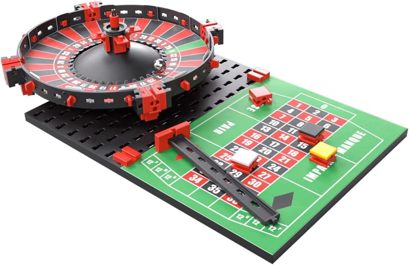 fischertechnik 564067 ADVANCED Build your own game – Baukasten für Kinder ab 7 Jahren, Konstruktions