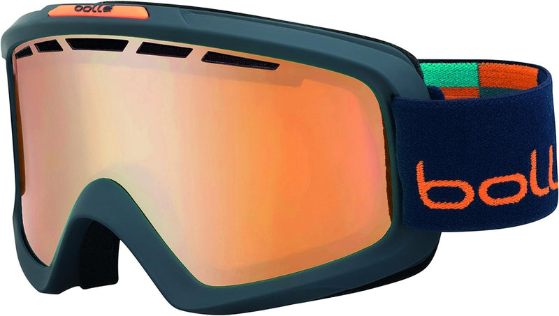 Bollé Nova Skibrille 21331 II Blau - Matte Blue/Orange, Blau - Matte Blue/Orange