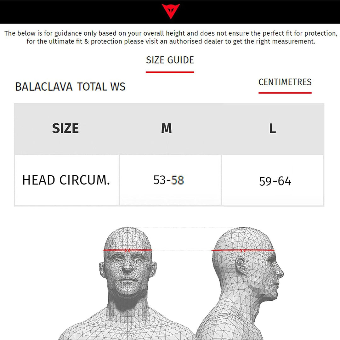 Dainese-Silk Balaclava, Schwarz , Grösse N N Schwarz, N Schwarz