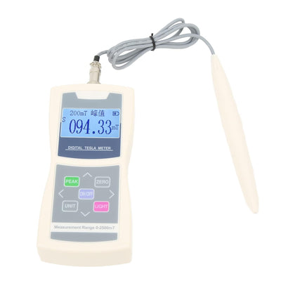 Oumefar Gauss Meter, LCD Gaussmeter Magnetfelddetektor Hochgenaues Handheld Gauss Meter Digital Gaus