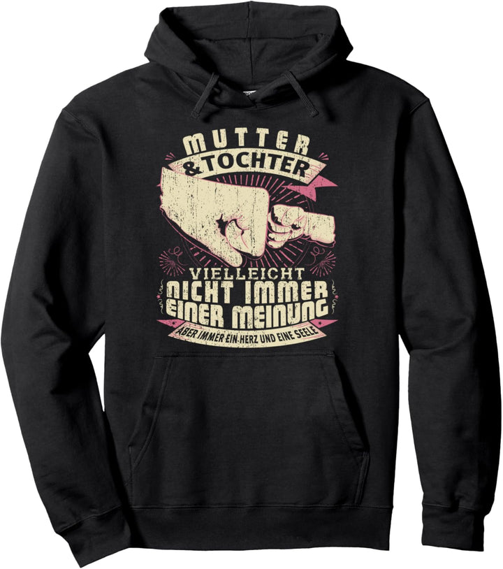 Mama Mutter Tochter Partnerlook Lustig Muttertag Geschenk Pullover Hoodie