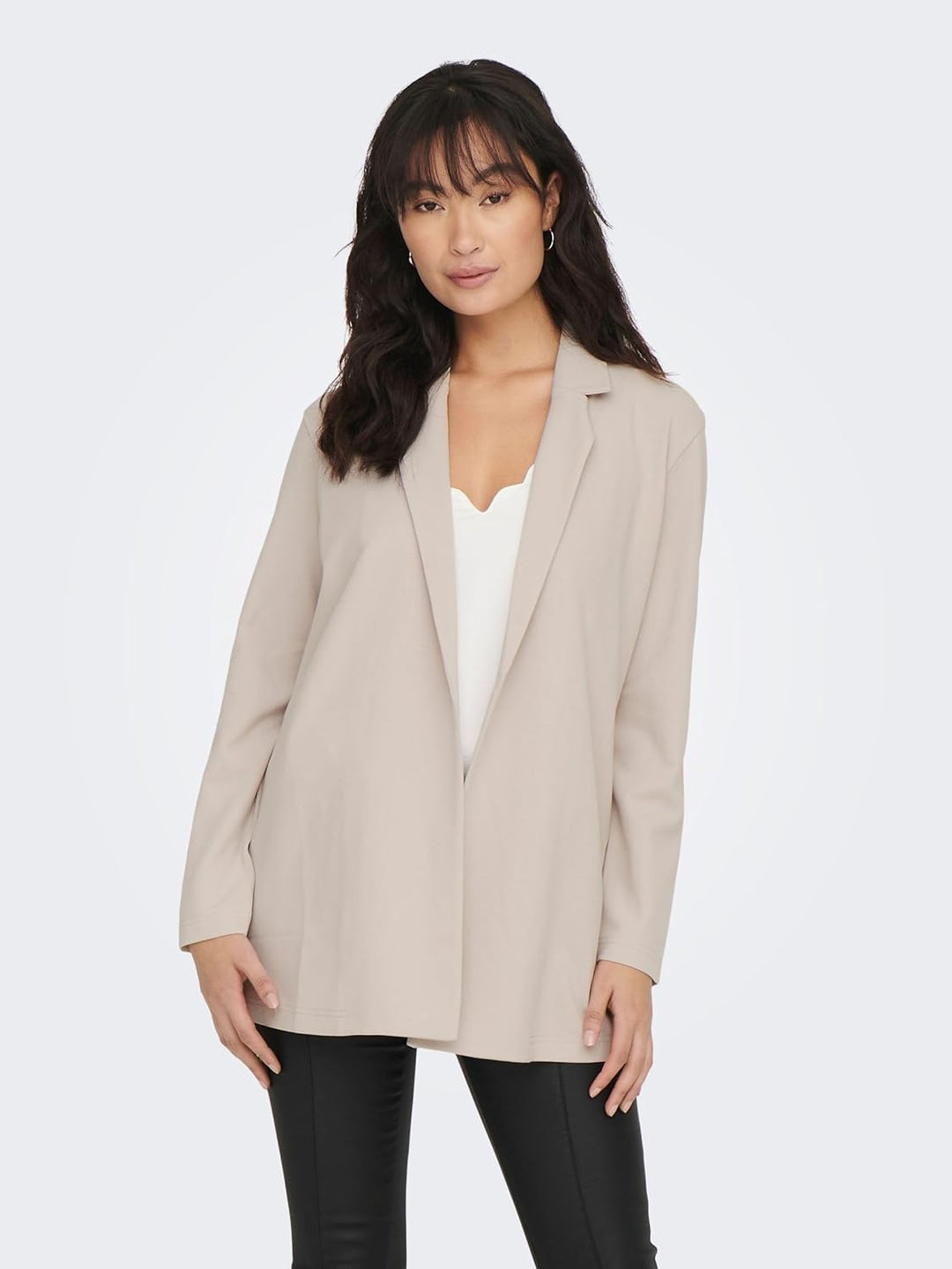 JDY Damen leichte Jacke Blazer JDYGeggo Damensakko XS Chateau Gray, XS Chateau Gray