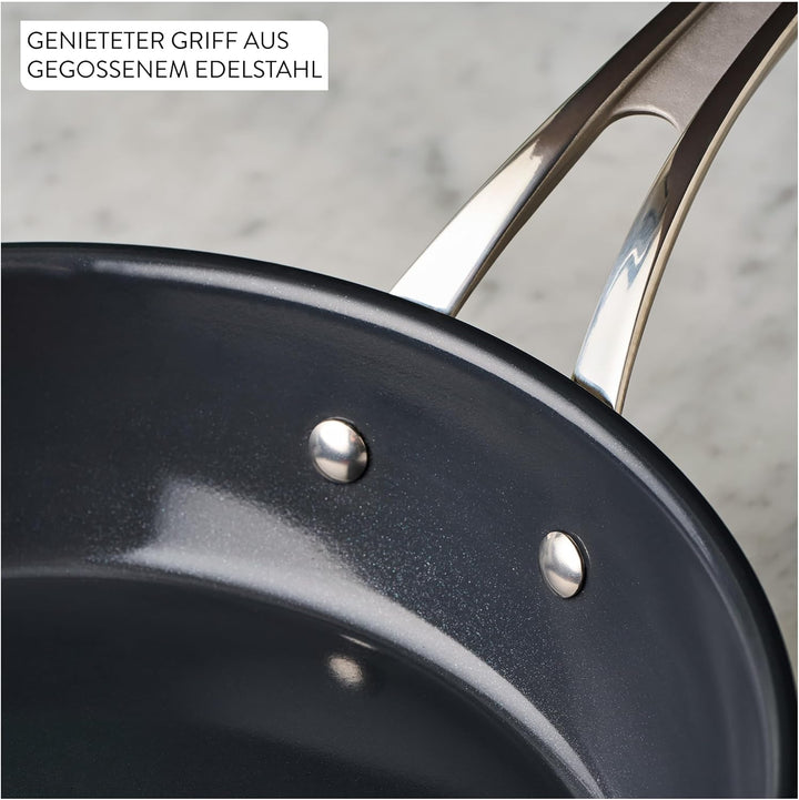 Jamie Oliver by TEFAL Classic Cook Bratpfanne 20 cm, inkl. Pfannenschoner, antihaftbeschichtete Kera