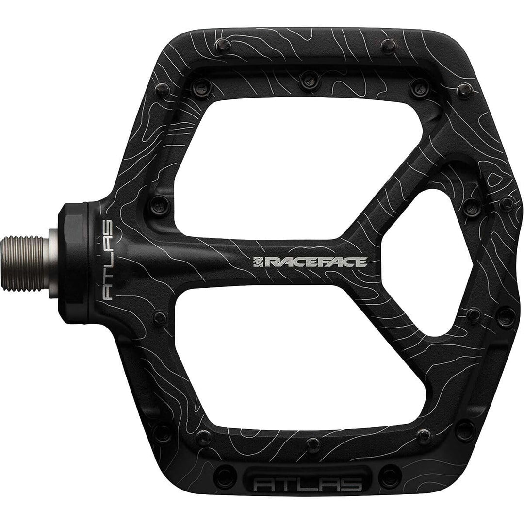 Race Face Atlas Pedal Schwarz Einzhel, Schwarz Einzhel